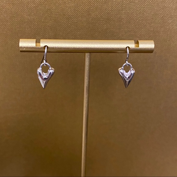 Robert Lee Morris Jewelry - ROBERT LEE MORRIS Sterling Heart Silver Earrings